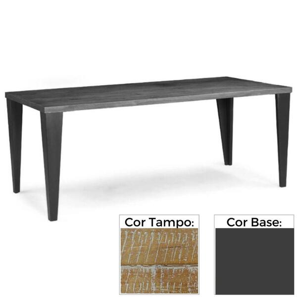 Mesa De Jantar Fit Renar Retangular 160 Cm X 90 Cm Madeira Ma