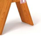 Mesa De Jantar Fit Tampo Chanfrado Curvo Mdf Vidro Dj Móveis