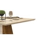 Mesa De Jantar Fler Tampo Chanfrado Com Vidro Pintado 900x900