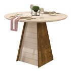 Mesa De Jantar Fler Tampo Redondo Demolição/off White