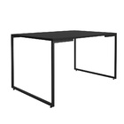 Mesa De Jantar Industrial 4 Lugares 135x90 Porto - Fit Mobel