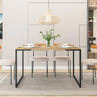 Mesa De Jantar Industrial 4 Lugares 135x90 Porto - Fit Mobel