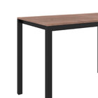 Mesa De Jantar Industrial Preto Fosco/barone Fabone