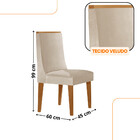 Mesa De Jantar Isadora 120cm Tampo Canto Copo Mdf Laminado Co