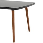 Mesa De Jantar Jade 4 Lugares Black Com Vidro - Rv Móveis