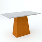 Mesa De Jantar Jasmin 1,20m Com 4 Cadeiras Ana Ypê/offwhite/w