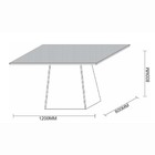 Mesa De Jantar Jasmin 1,20m Com 4 Cadeiras Ana Ypê/offwhite/w