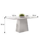 Mesa De Jantar Jasmin 160x90 - Pr Móveis