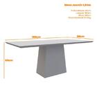 Mesa De Jantar Jasmin 180x90 - Pr Móveis