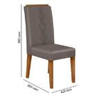 Mesa De Jantar Kiara Com 6 Cadeiras Yasmin - Pr Móveis