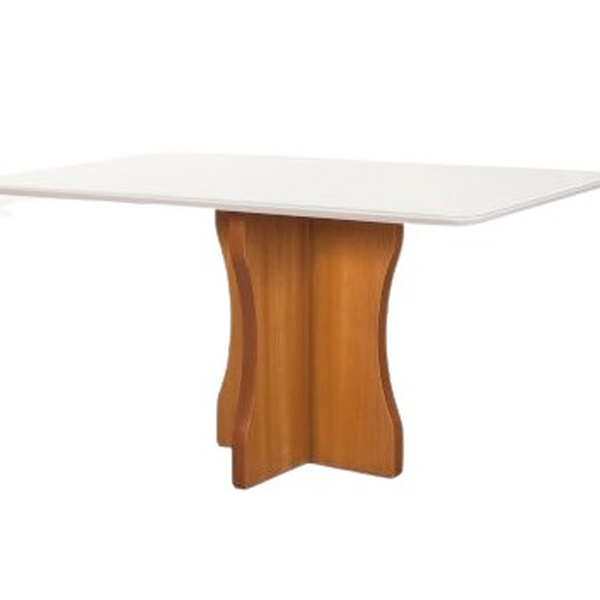 Mesa De Jantar Laminada - Bella-1,60x0,90m - Art Salas