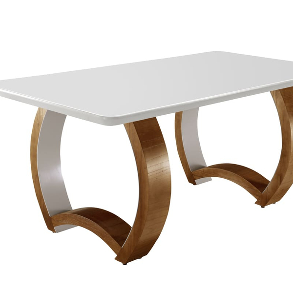 Mesa De Jantar Laminada - Palazzo-2,20x1,10 Metros - Espresso