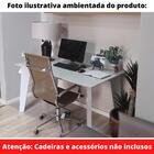 Mesa De Jantar Lisboa Univ Retangular 140 Cm Tampo De Madeira