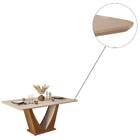 Mesa De Jantar Lucy Com Tampo Chanfrado 170x90 Carvalho Europ