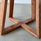 Mesa De Jantar Luna Tampo Retangular Off White 1,40 M Com Bas