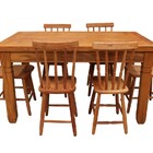 Mesa De Jantar Madeira De Demolição 6 Lugares 1,80 X 1,00 (só