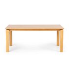 Mesa De Jantar Madeira Maciça Piazza  Amêndoa