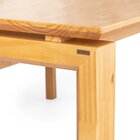 Mesa De Jantar Madeira Maciça Piazza  Amêndoa