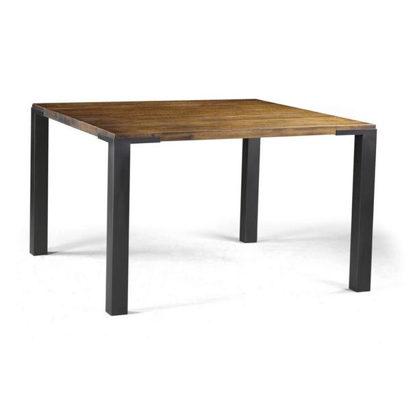 Mesa De Jantar Madison Light Renar Quadrada 100 Cm Madeira Ma
