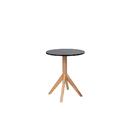 Mesa De Jantar Maitê 60cm Redonda - Preta