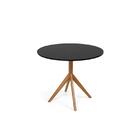 Mesa De Jantar Maitê 80cm Redonda - Preta