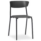 Mesa De Jantar Maldiva Industrial Preto F01 Com 06 Cadeiras F