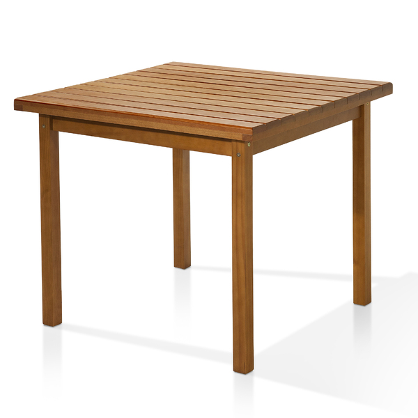 Mesa De Jantar Mariah 100% Madeira Maciça 4 Lug 90x90