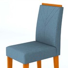 Mesa De Jantar Marina 1,00m Com 4 Cadeiras Amanda Ypê/offwhit