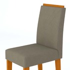 Mesa De Jantar Marina 1,00m Com 4 Cadeiras Amanda Ypê/offwhit