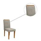 Mesa De Jantar Marina 1,00m Com 4 Cadeiras Amanda Ypê/offwhit