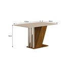 Mesa De Jantar Miami 120cm Yescasa