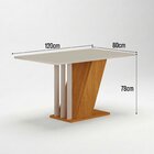 Mesa De Jantar Miami 120cm Yescasa