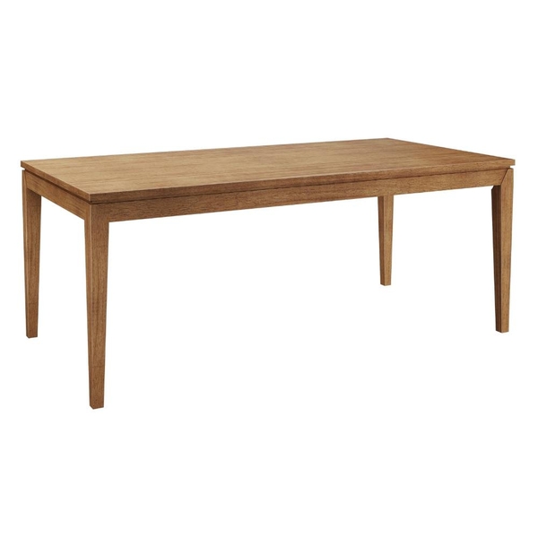 Mesa De Jantar Miches Retangular Nogal 220x110cm Fino Moveis