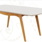 Mesa De Jantar Moderna C/ Vidro -escócia-2,0x1,0m- Art Salas