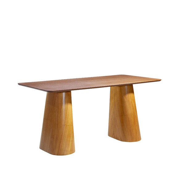 Mesa De Jantar Moderna Laminada Brindisi-2,20x1,0- Art Salas