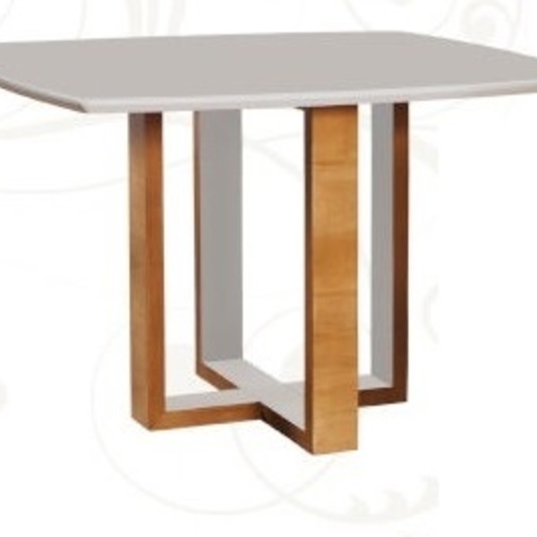 Mesa De Jantar Moderna Laqueada - Atlas-1,2x0,9m - Art Salas