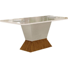 Mesa De Jantar Moderna - Larissa-1,20x0,80m - Leifer Móveis