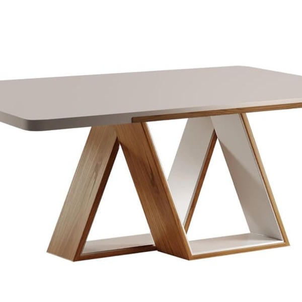 Mesa De Jantar Moderna - Sophia-1,80x1,0m - Requinte Salas