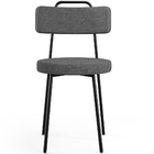 Mesa De Jantar Montreal Preto 135cm Com 06 Cadeiras Industria