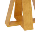 Mesa De Jantar Nápoles 4 Lugares 120x90cm Tampo Vidro E Mdf