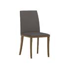 Mesa De Jantar Napoli 120x80 Com 4 Cadeiras Vicenza Veludo Am