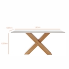 Mesa De Jantar Nea 6 Lugares Babus