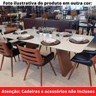 Mesa De Jantar Nirvana Livia 160 Cm Retangular Borda Arredond