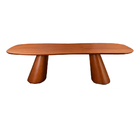 Mesa De Jantar Orgânica 240x135cm Carvy Madeira Maciça Castan