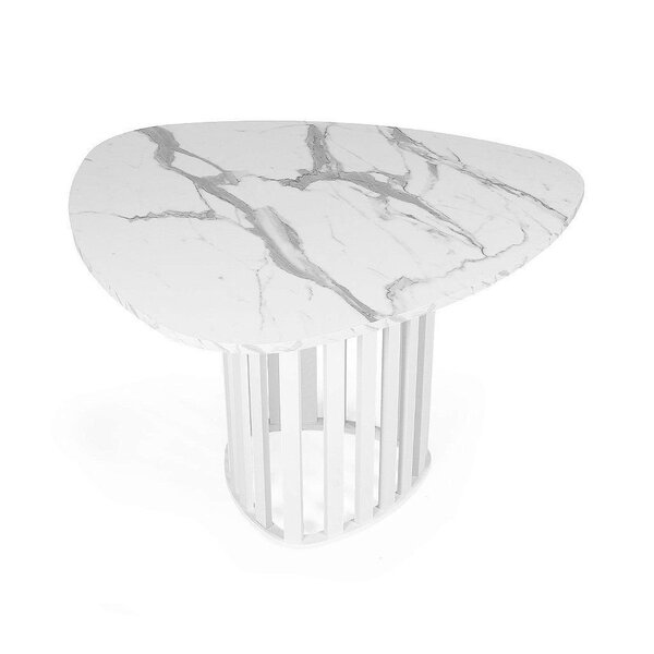 Mesa De Jantar Orgânica 4 Lugares 120x118cm - Straub Web Marm