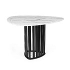 Mesa De Jantar Orgânica 4 Lugares 120x118cm - Straub Web Marm