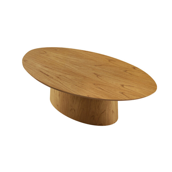 Mesa De Jantar Orgânica Laminada Maciça London - Sala Nobre