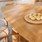 Mesa De Jantar Orgânica Premium Alto Padrão Laminado Cinamomo