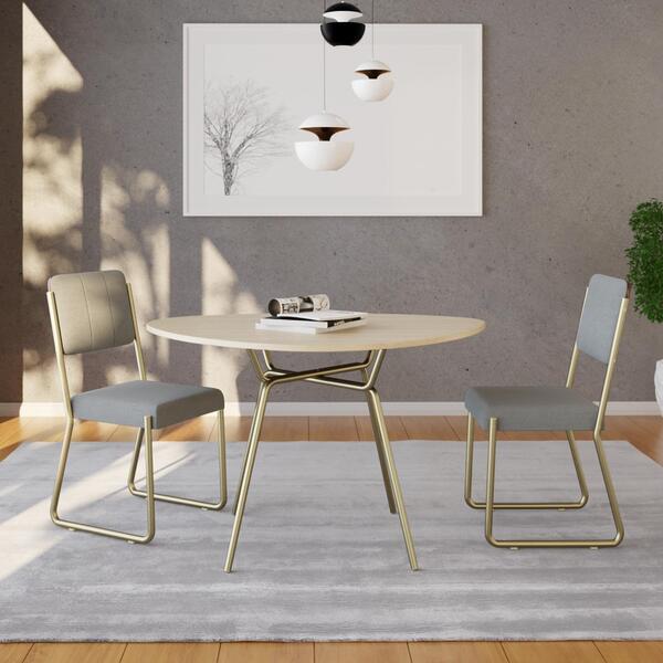 Mesa De Jantar Orgânica Soho 120cm Est.champ | Leroy Merlin