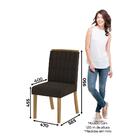 Mesa De Jantar Orus 120cm 4 Cadeiras Tauá - Nature/off White